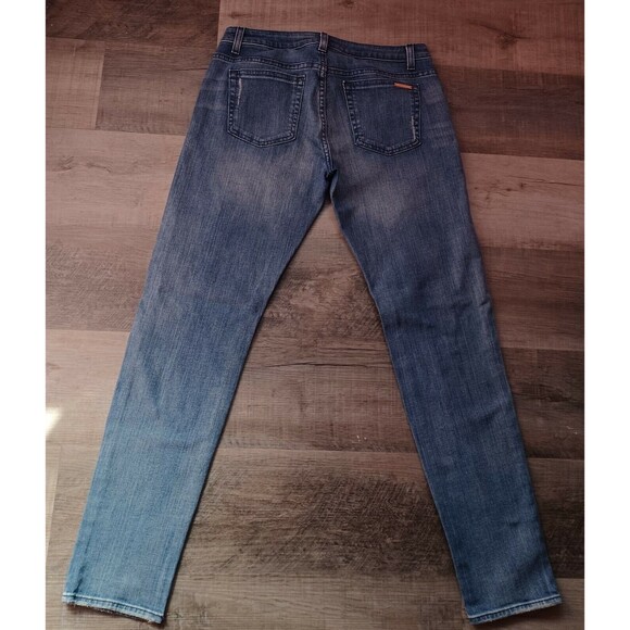 Michael Kors Dillon Relaxed, Women's Size 2 Distressed Blue Jeans - Picture 2 of 12